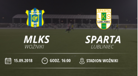 MLKS Woźniki vs LKS "Sparta" Lubliniec