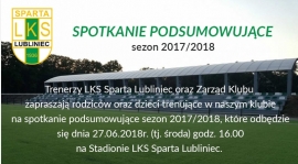 ZAPROSZENIE NA PODSUMOWANIE SEZONU
