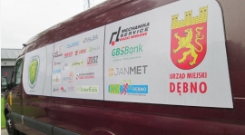 Oklejony bus klubowy!