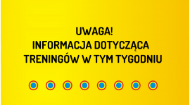 Treningi w tym tygodniu