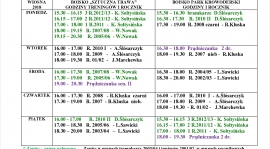 Harmonogram treningów wiosna 2018 i turnieje MZPN.