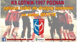 Nabór do drużyny seniorów.