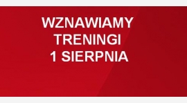 Wznawiamy treningi