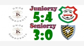 Pierwsze zwycięstwo juniorów, walkower seniorów