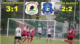 POZYTYWNE EMOCJE W MECZACH JUNIORÓW!