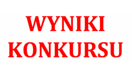 Wyniki konkursu!