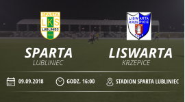 Relacja meczu LKS "Sparta" Lubliniec vs Liswarta Krzepice.