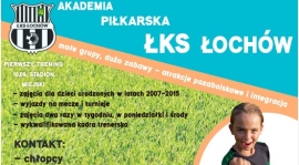 Rusza Akademia Piłkarska ŁKS Łochów!