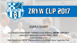 Międzynarodowy turniej Zryw Cup - 3 czerwca