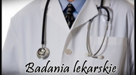 Karta zdrowia - badania 3 września!