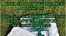 Nabór do drużyny juniorów młodszych