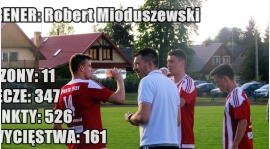 Trener Robert Mioduszewski - 11 lat w Sparcie Szepietowo
