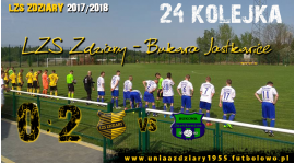 24 Kolejka: LZS Zdziary - Bukowa Jastkowice 0:2.