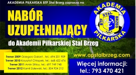 Nabór uzupełniający do AP STAL Brzeg