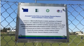 Remont piłkochwytów ze środków KOLD