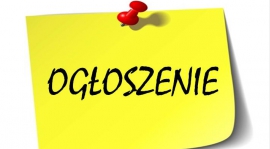 Ważne ogłoszenie !