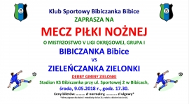 Mecz zaległy: ZAPROSZENIE NA DERBY