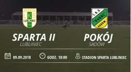 Relacja meczu LKS "Sparta II" Lubliniec vs Pokój Sadów.