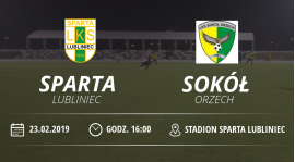 Sparing LKS "Sparta" Lubliniec vs Sokół Orzech