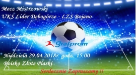 Zapraszamy na mecz Lidera 2004