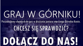 Nabór do drużyny Juniora Starszego