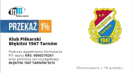 Przekaż 1% podatku na Błękitnych