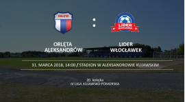 Zapowiedź: Orlęta - Lider Włocławek