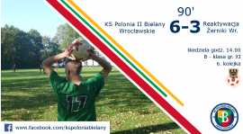 B-klasa: Polonia II wygrywa na Bielanach!