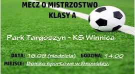 KS gra z Parkiem Targoszyn w Snowidzy