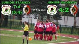 ZWYCIĘSTWA DRUŻYN JUNIORSKICH!