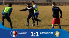 Sparing z Błyskawicą Rozbórz na remis !