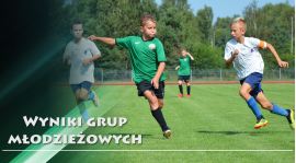 Wyniki grup młodzieżowych /23-24 sierpnia/