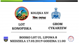 Na początek w niedziele Grom Cykarzew
