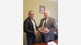 Podziękowania dla prezesa OSM Koło pana Czesława Cieślaka