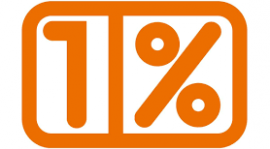1 % w 2018 r.