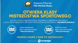 MSMS Piłkarskie Nadzieje z klasami FKS Stal Mielec