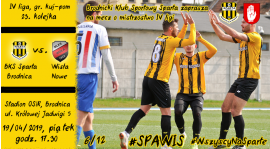 23. kolejka: Sparta vs. Wisła Nowe
