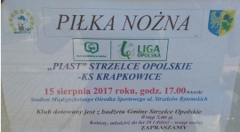 Zapowiedź meczu: Piast Strzelce Opolskie - KS Krapkowice