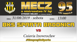 5. kolejka: Sparta vs. Cuiavia Inowrocław