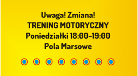 Zmiana - trening motoryczny