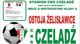 W sobotę zagramy z Ostoją Żelisławice