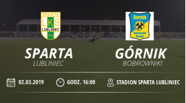 Sparing LKS "Sparta" Lubliniec vs Górnik Bobrowniki