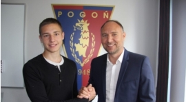 Mateusz Ozimek w Pogoni Szczecin...