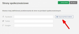 Połącz stronę klubową z portalami społecznościowymi