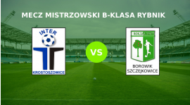 Sobota 13.05.2017 godz 17:00 gramy u siebie z Borowikiem Sczejkowice