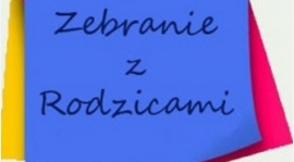 ZEBRANIE Z RODZICAMI (01.12. - godz. 18:30)