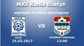 Sparing z Obrą Kościan