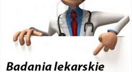 !!! BADANIA LEKARSKIE ( poniedziałek 29 sierpnia godzina 17:15 ) OBECNOŚĆ OBOWIĄZKOWA !!!