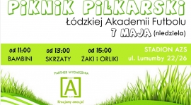 Piknik piłkarski ŁAF (zdjęcia i wideo)