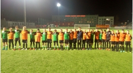 Lekcja futbolu od zespołu orlików Zagłebia Lubin
